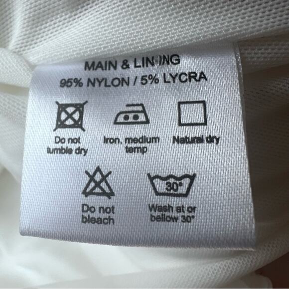 Cynthia Rowley Elle Embellished Heart Dress Size 4 White 3D - Picture 7 of 9